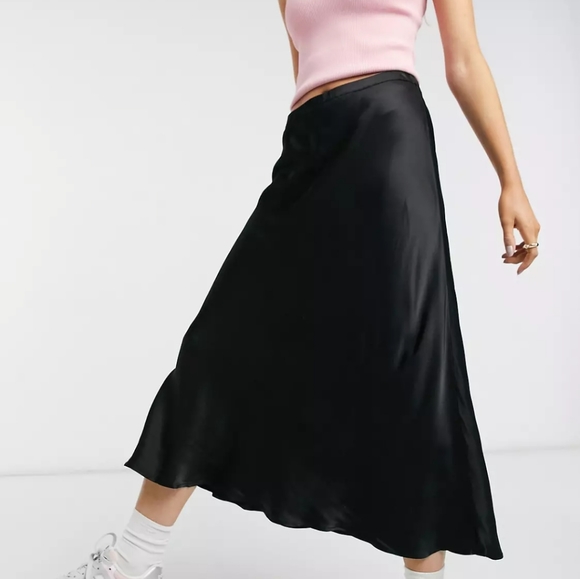 ASOS Dresses & Skirts - ASOS | Ghost Luna Skirt in Black Women's XL NEW NWT